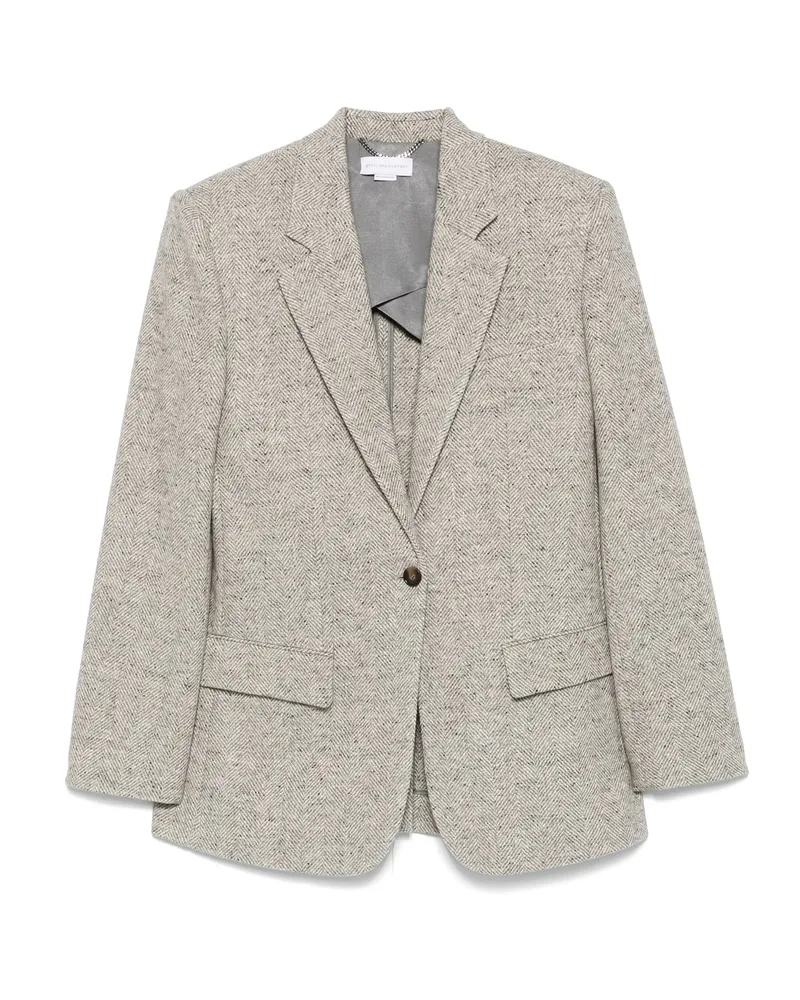 Stella McCartney Single-breasted Blazer Grey