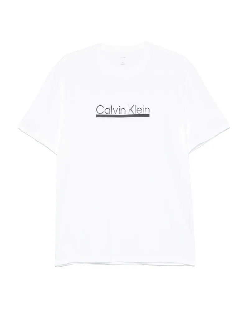 Calvin Klein Logo-print T-shirt White