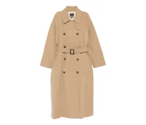 A. p.c. Belted Double-breasted Trench Coat