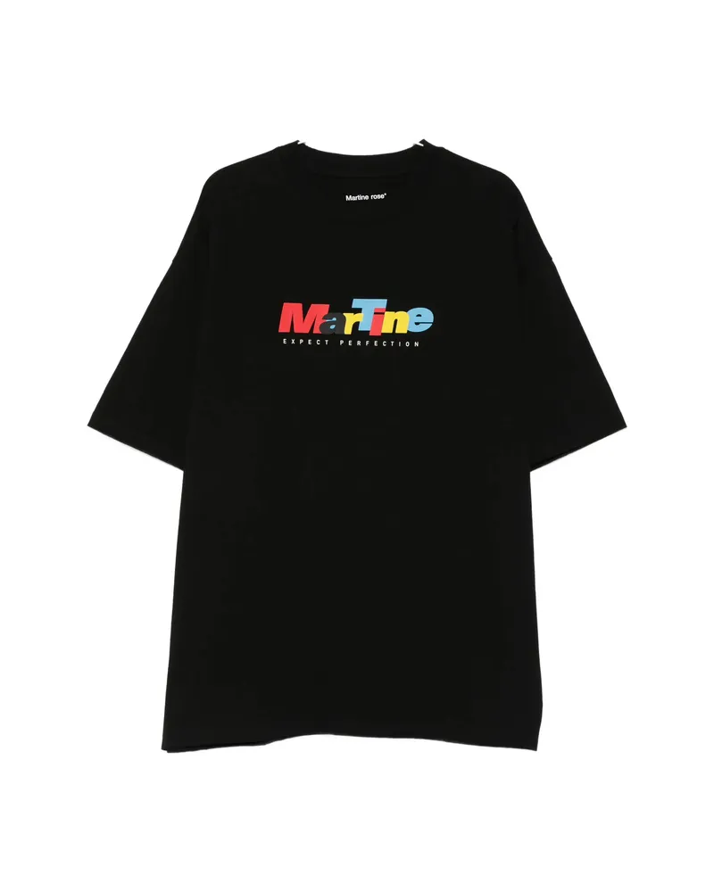 Martine Rose Graphic T-shirt Black