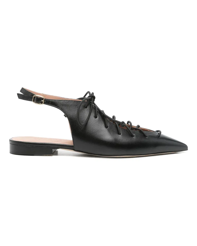 Malone Souliers Alia Ballet Flats Black