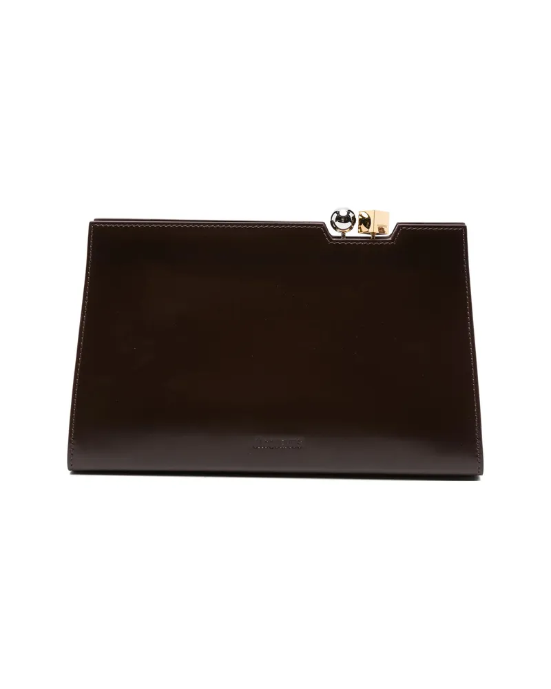 Jacquemus BAW00452AC18A10 495 DARK BURGUNDY Brown