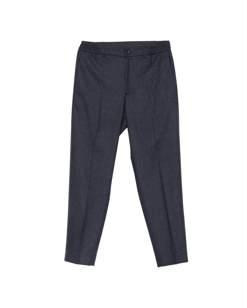 Tagliatore Elasticated-waistband Trousers Blue