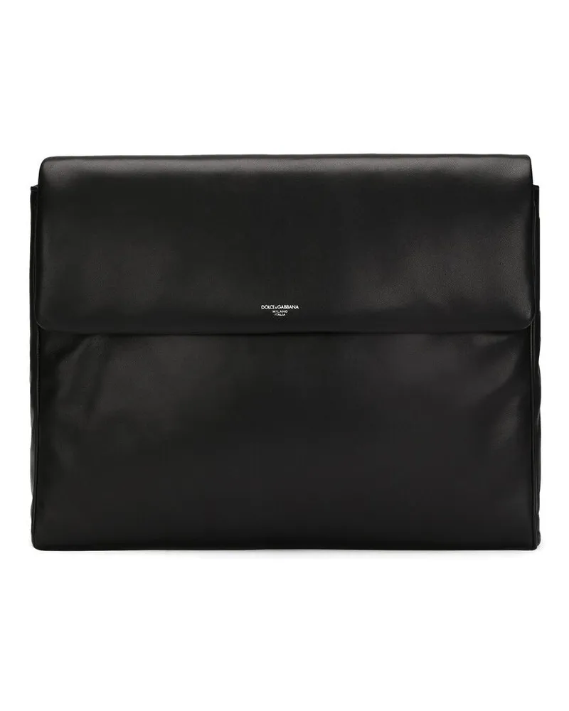 Dolce & Gabbana Mediterraneo Messenger Bag Black