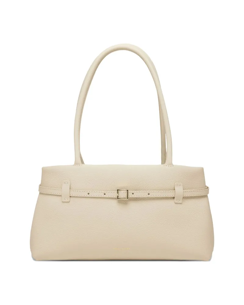Manu Atelier Le Cambon East West Buckle-detail Shoulder Bag Neutrals