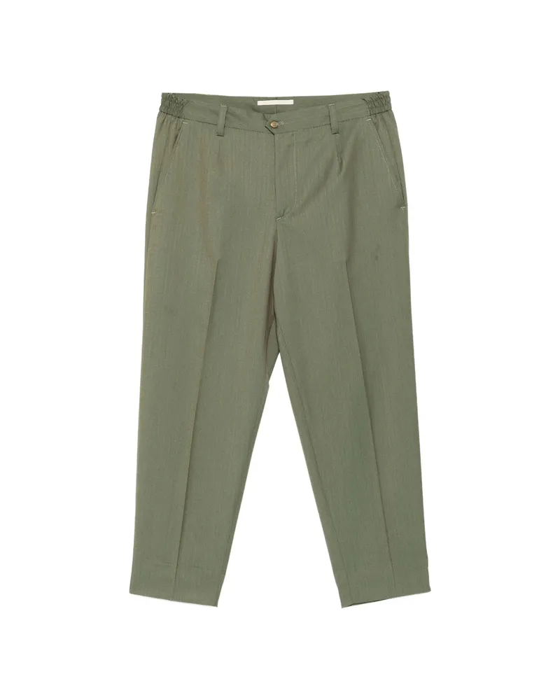 Briglia 1949 Portofinos Pleated Trousers Green
