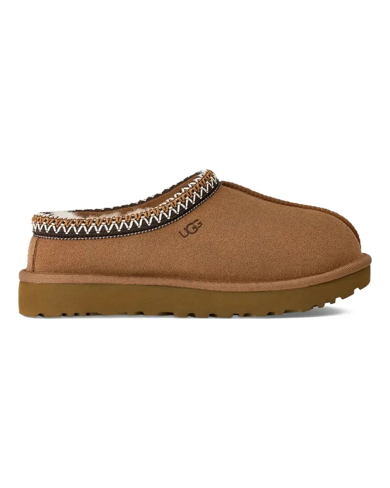 UGG Tasman II Whipstitch-trim Slippers Brown