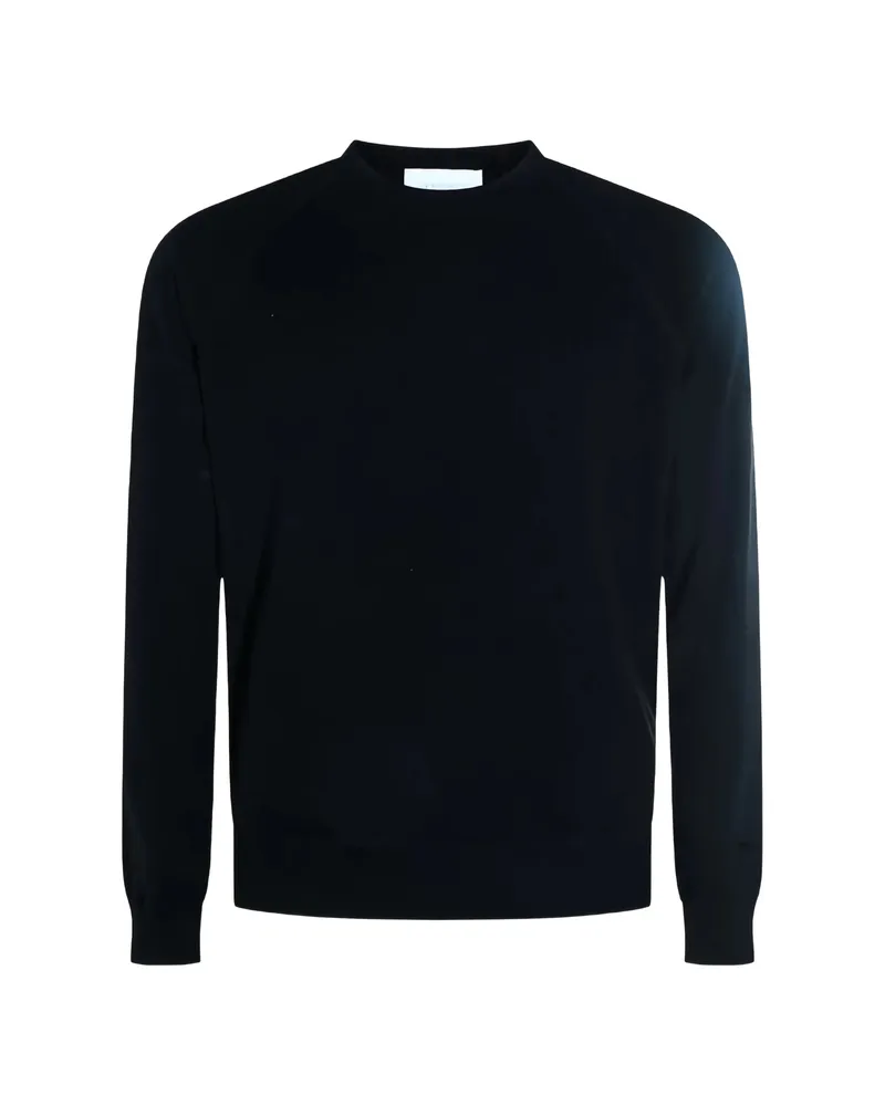 Malo Raglan-sleeve Cashmere Sweater Blue
