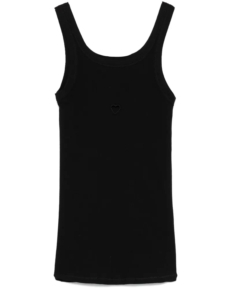 Baserange Heart Tank Top Black
