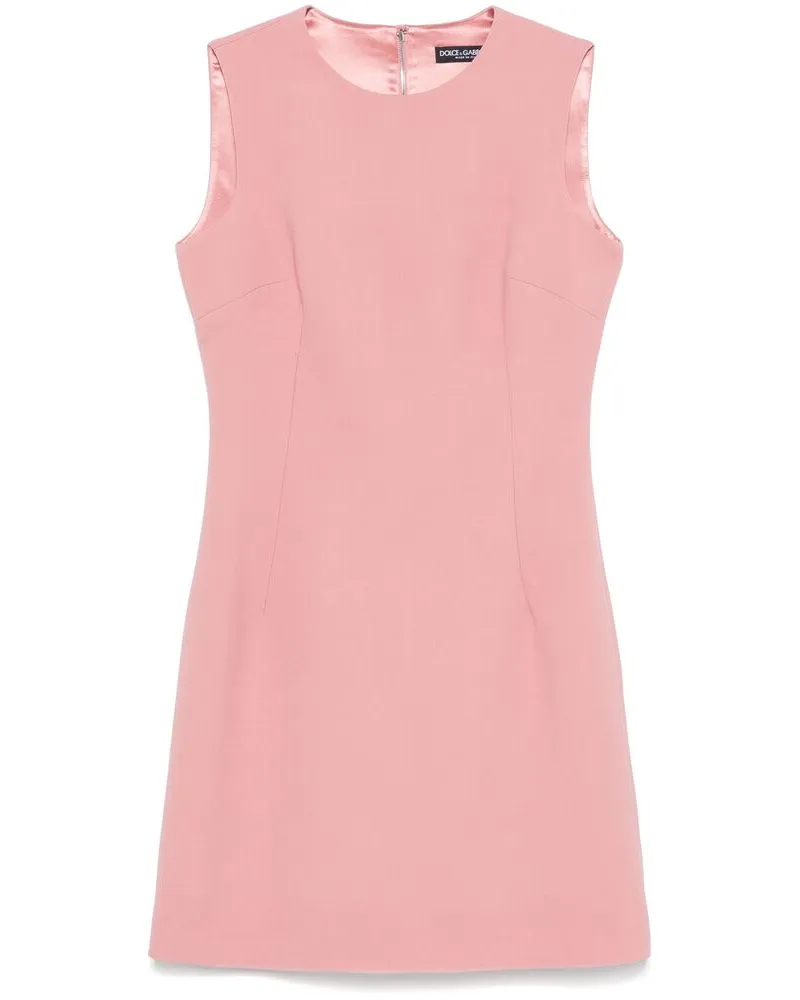 Dolce & Gabbana DNA Virgin-wool Dress Pink