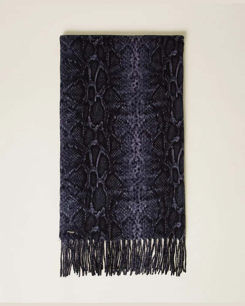 Twin-Set Stola mit Animalprint Pythonprint