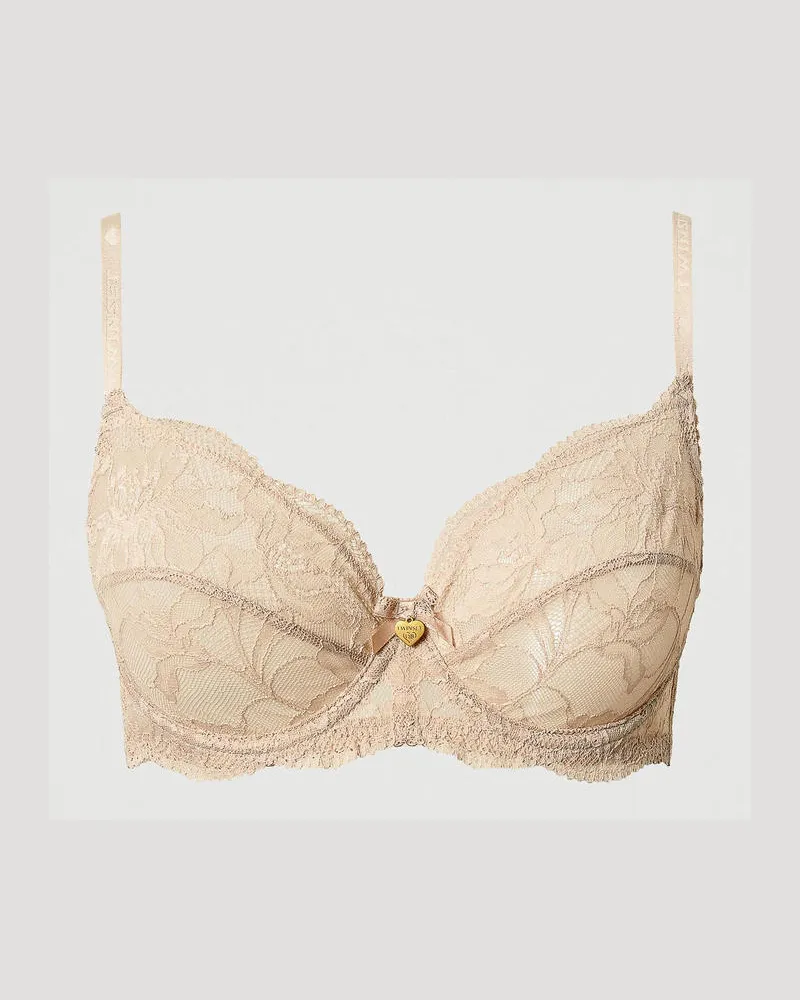 Twin-Set Unterwäsche - Bügel-BH aus Spitze, Wonder Beige, Größe: 5-C 