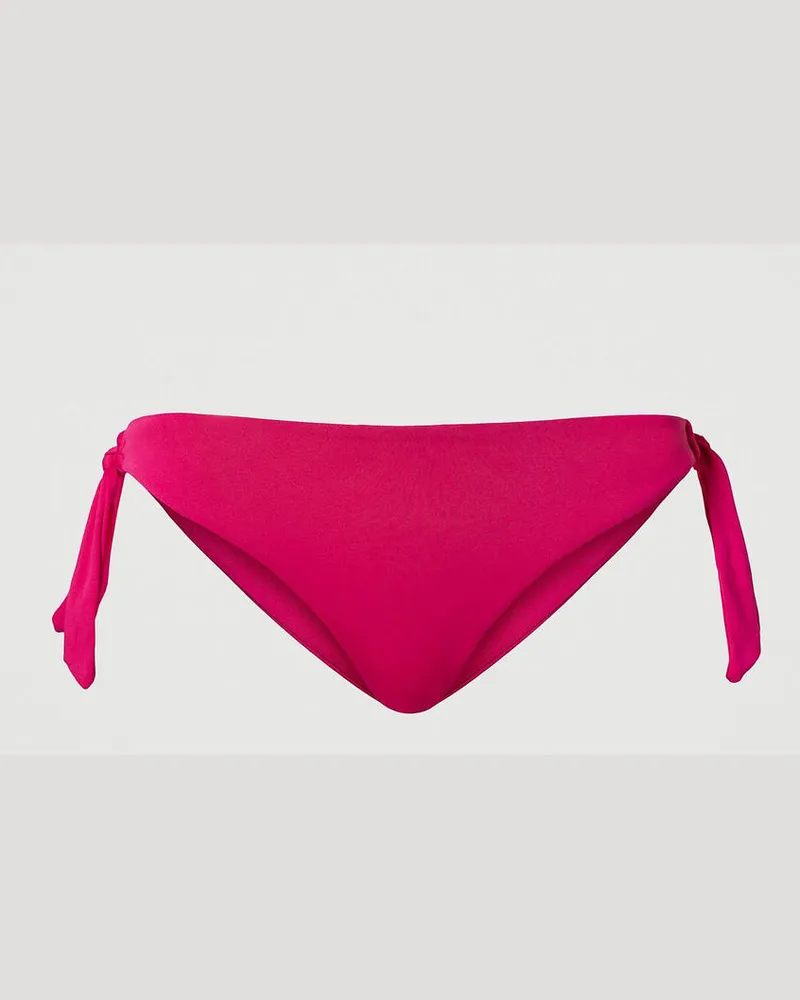 Twin-Set Bademode - Bikinitanga mit Oval T, „Pink Dahlia"-Fuchsia, Größe: II 