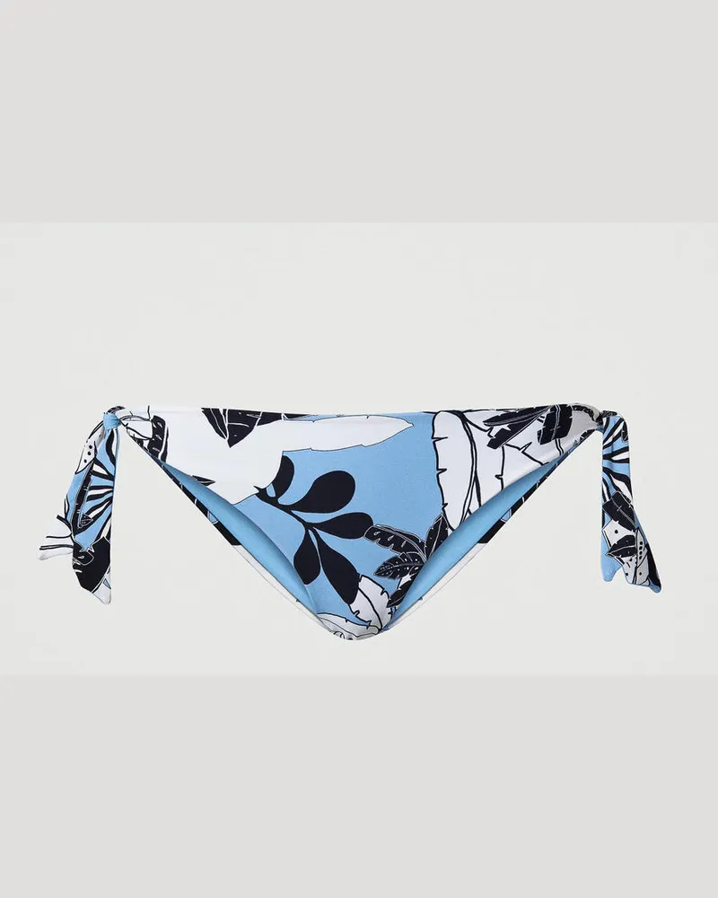 Twin-Set Bademode - Beidseitig tragbarer Bikinitanga mit Blumen, Print Exotic Kornblume, Größe: II 