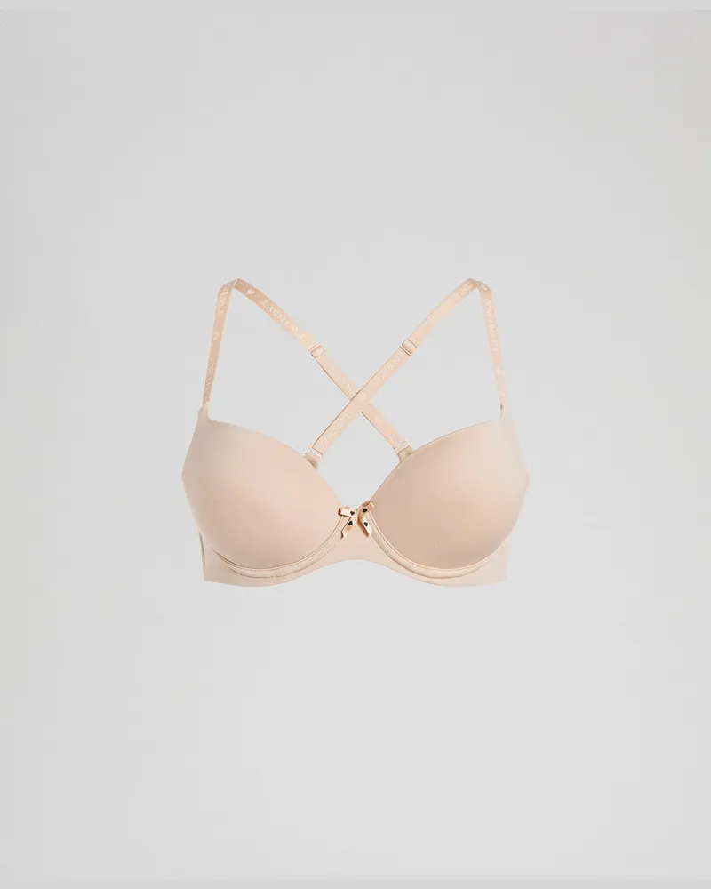 Twin-Set Push-up-BH (C-Cup), Damen, Rosa Skin Rosa