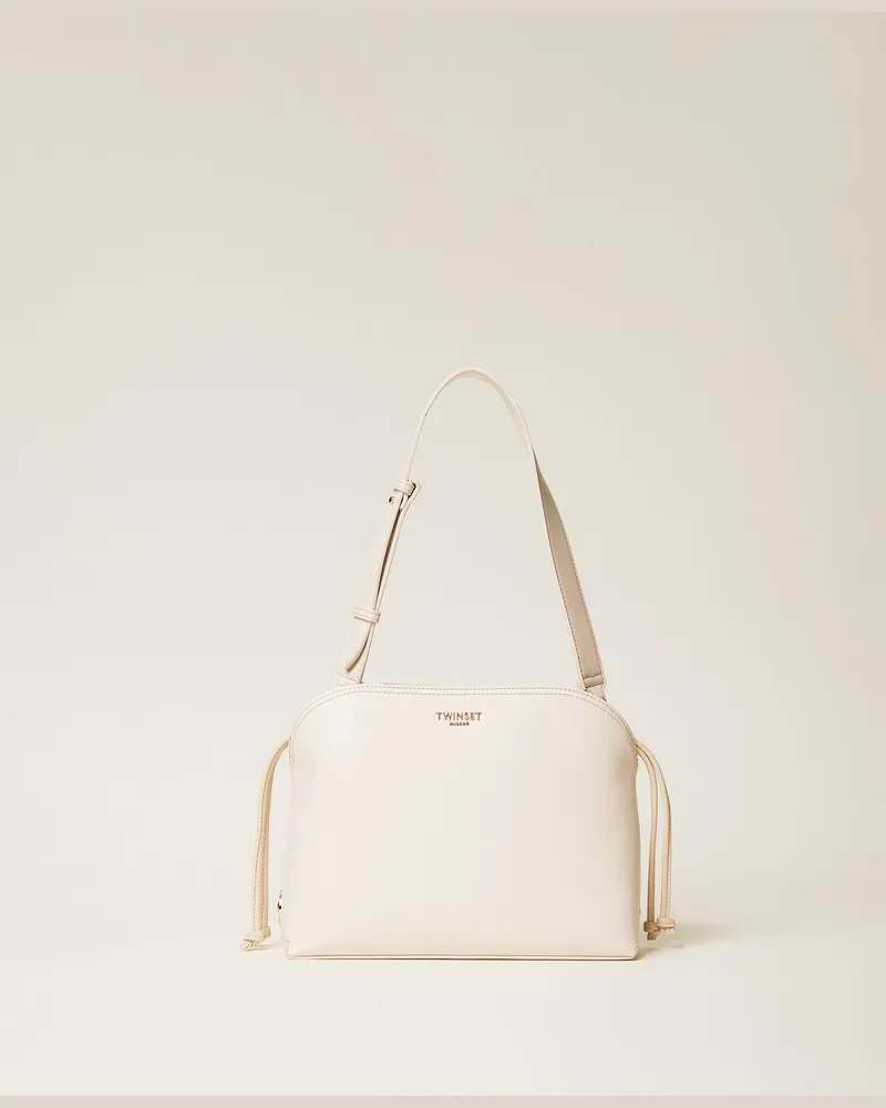 Twin-Set Taschen - Umhängetasche mit Pochette, Perlmutt, Einheitsgröße Perlmutt