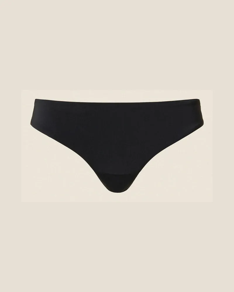 Twin-Set Unterwäsche und Nachtwäsche - Brazilian-Slip mit „Oval T", Schwarz, Größe Schwarz
