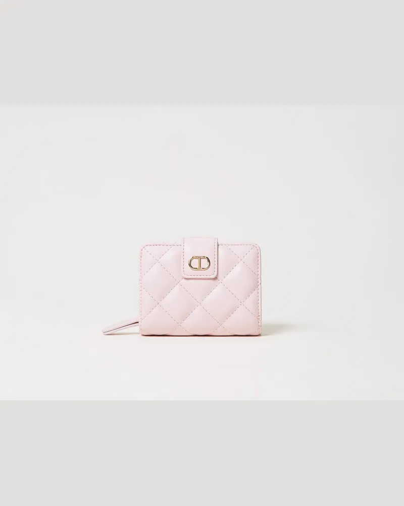 Twin-Set Accessoires - Gestepptes Portemonnaie „Audrey", Parisienne Rosa, Einheitsgröße Parisienne