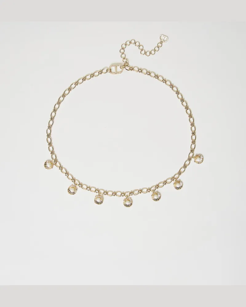 Twin-Set Accessoires - Schmuckgürtel mit Charms, New Gold, Größe New