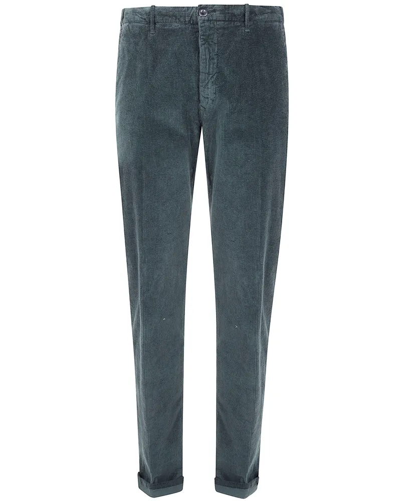 Incotex Coulisse Slim Fit" Trousers Green
