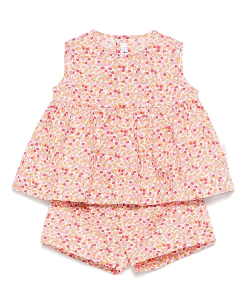 Il Gufo Set Dress Short Pink