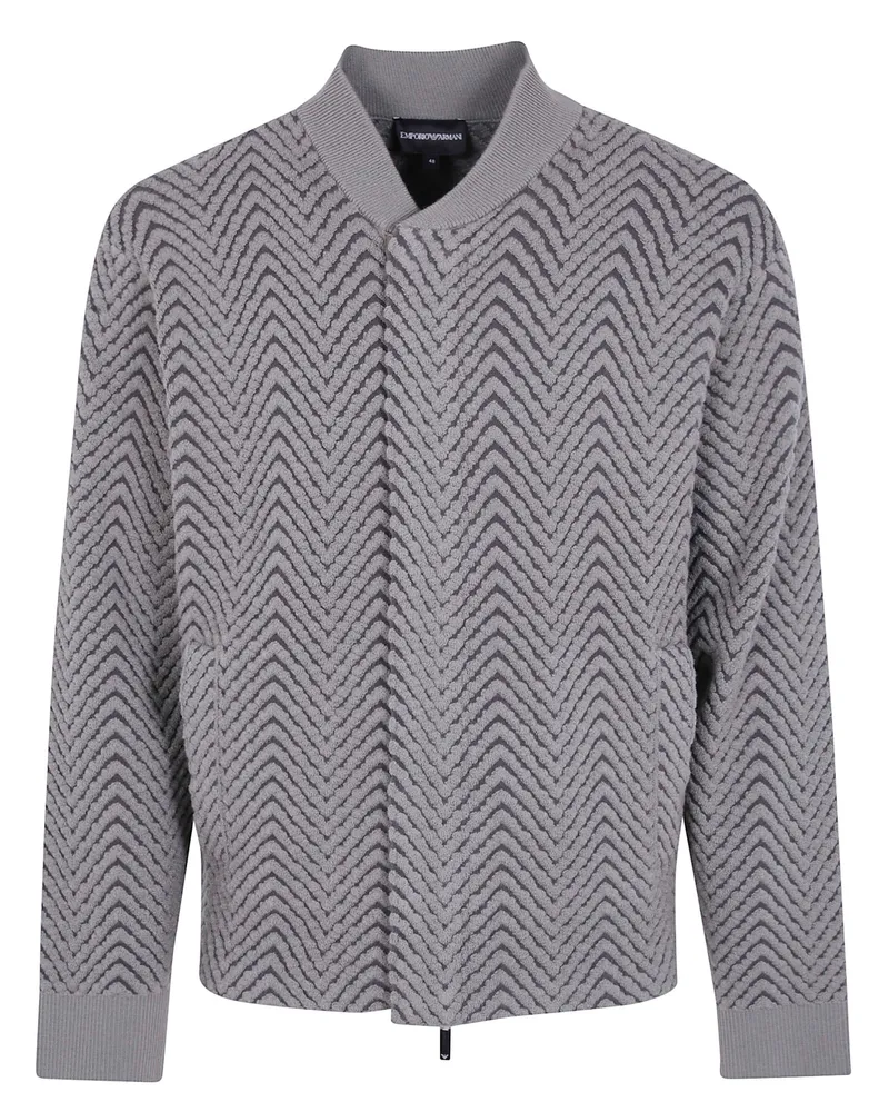 Emporio Armani Jacket Wool Brown Brown