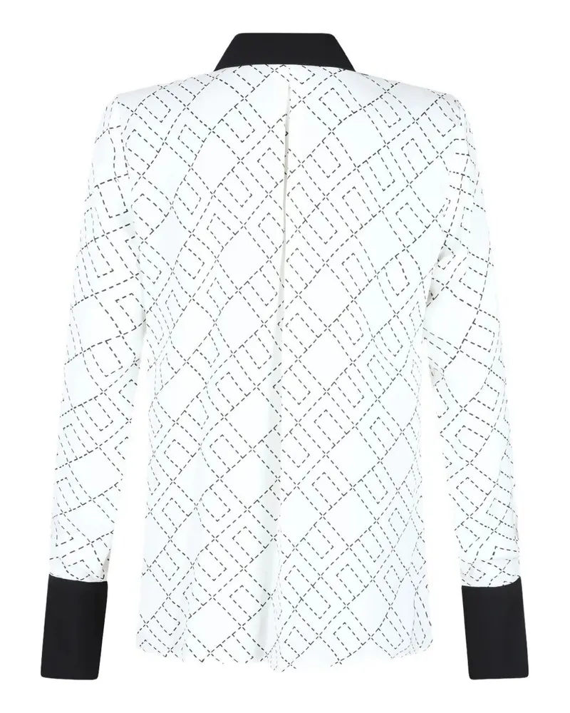 Elisabetta Franchi Shirt With Contrast White