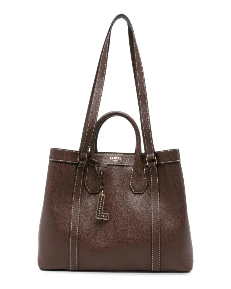 Lancel Handbag Small Brown "Belleville Small Brown