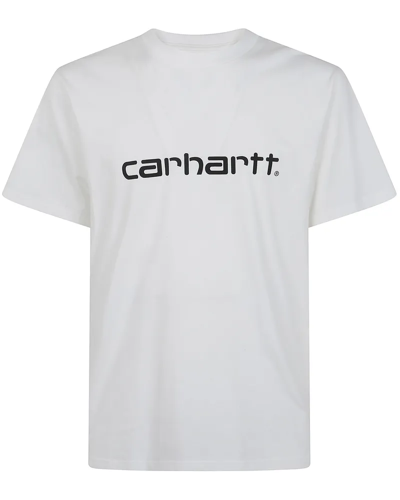 Carhartt WIP T-Shirt Short Sleeve "S/S Script T-Shirt White