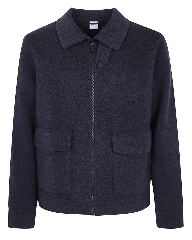 ASPESI Jacket Zip "Lightning Gray