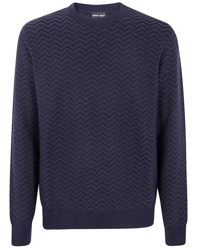 Giorgio Armani Sweater Blue