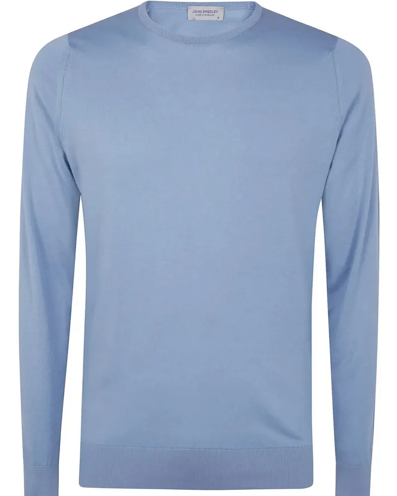 John Smedley Hatfield Long Sleeves Crewneck Pullover Green