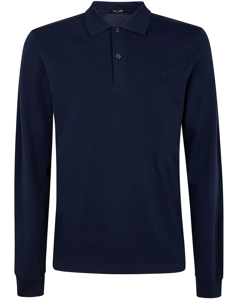 Fred Perry The Long Sleeve Fp Shirt Blue