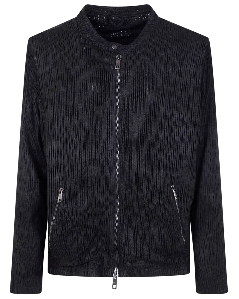 Giorgio Brato Biker Jacket Black