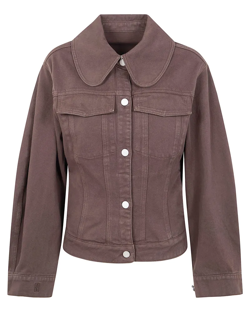 By Malene Birger Villies" Double Breasted Coat Brown