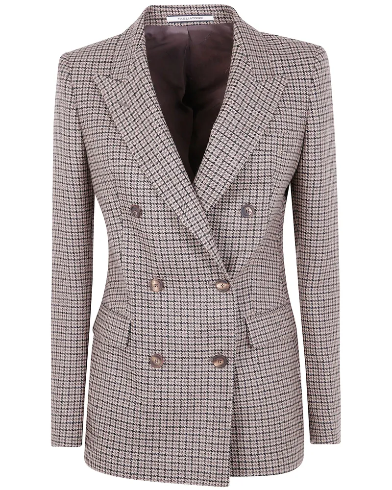 Tagliatore J-Parigi Jacket Brown