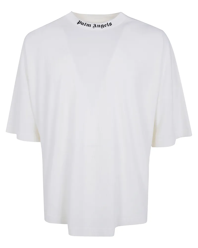Palm Angels T-Shirt Classic Logo "Off White Black White