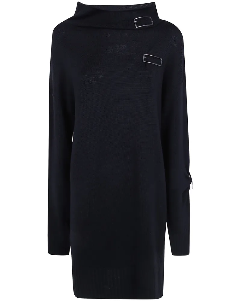 Pier Antonio Gaspari Dress With Buckles Black