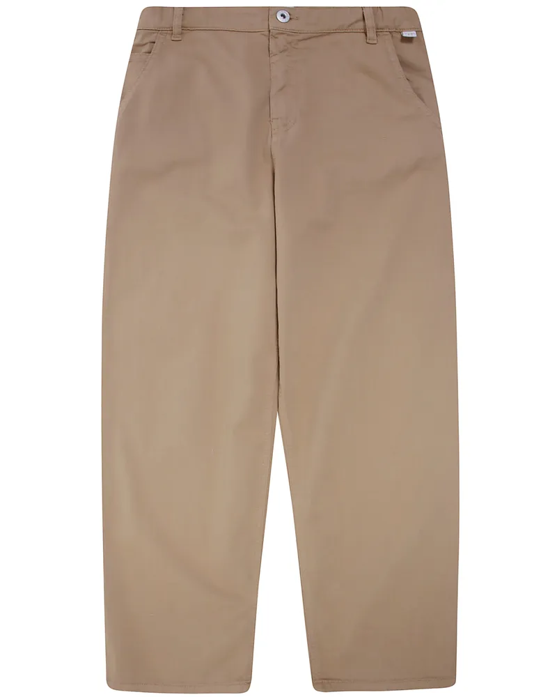 Il Gufo Straight Trousers Brown
