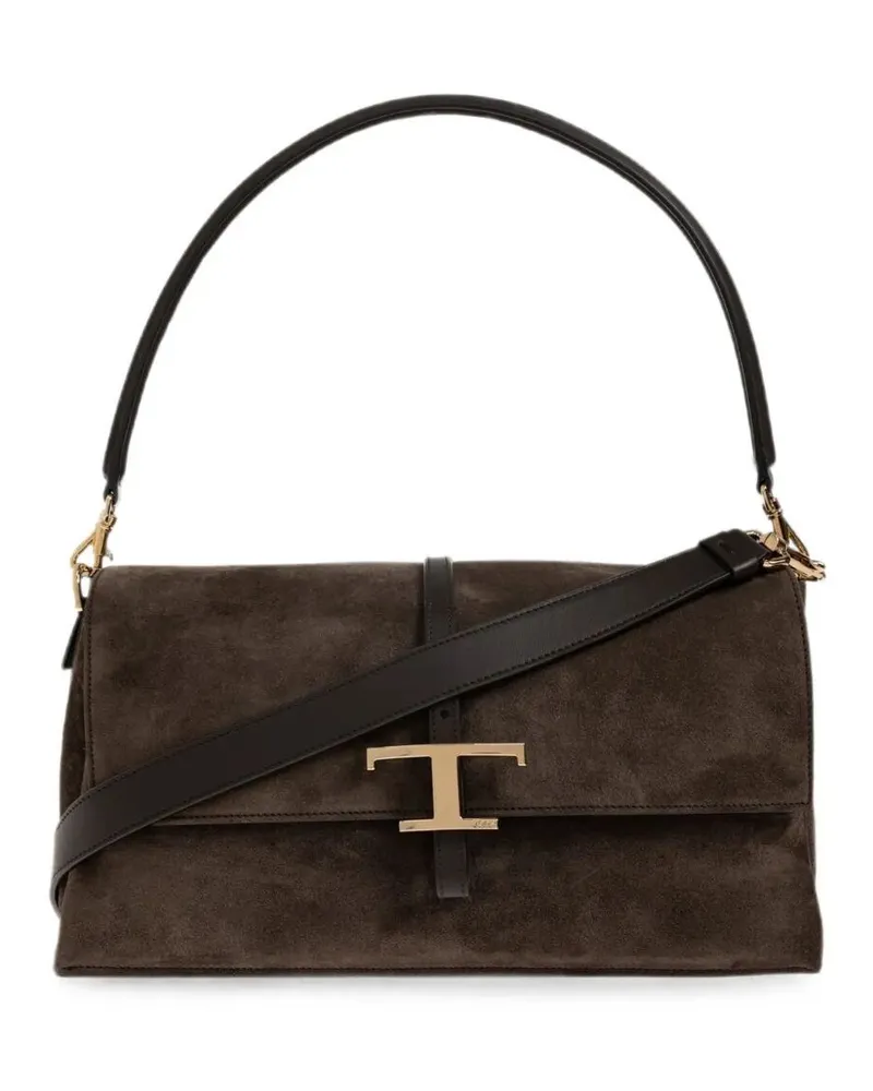 TOD'S Crossbody Bag Brown "Mosch Brown