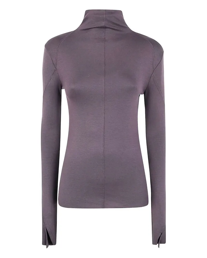 THOM KROM High Neck Sweater Brown