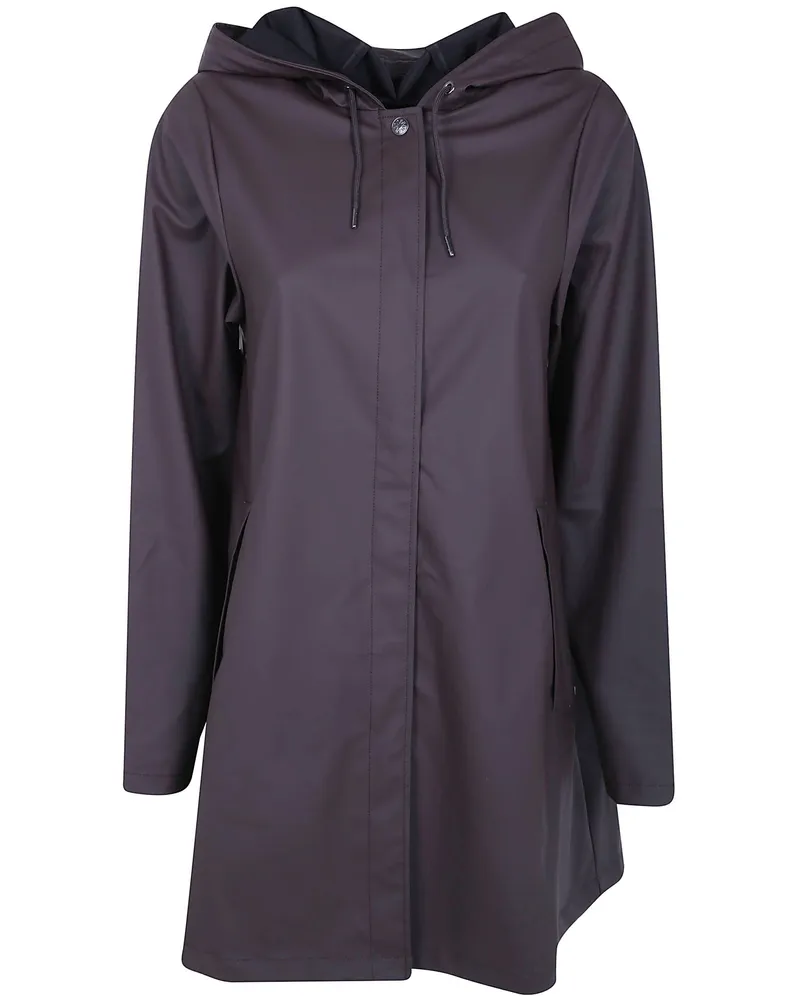 RAINS Jacket A Line "A Line Jacket Brown