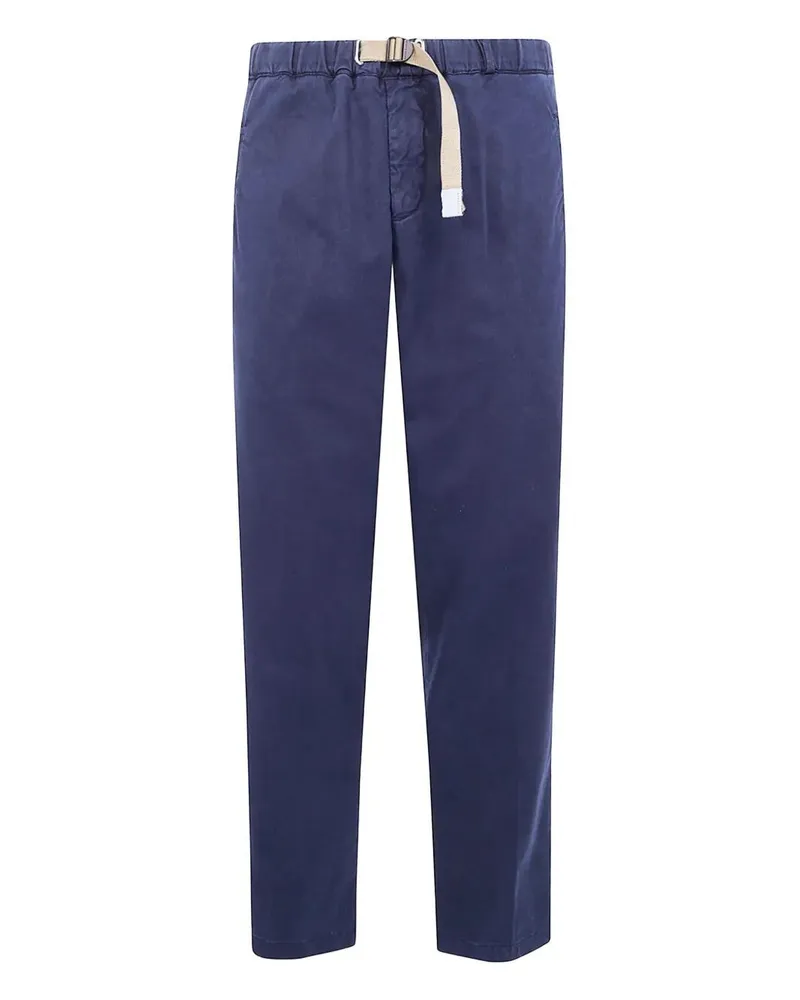 PLAN C Long Classic Trousers Blue