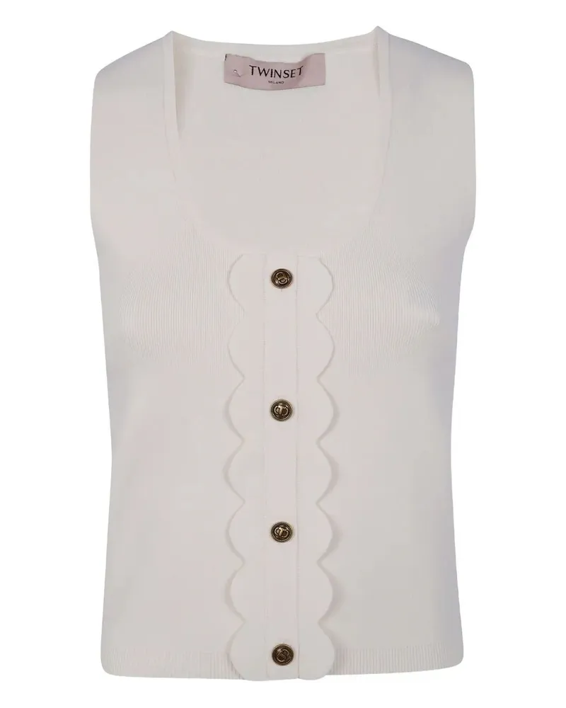 Twin-Set Top White