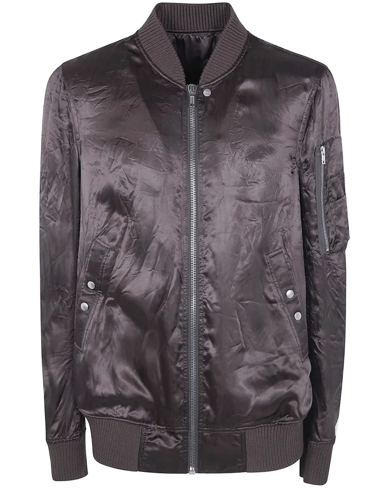 Rick Owens Jacket Classic Flight "Ru01f2778.N 78 Dark Dust Gray