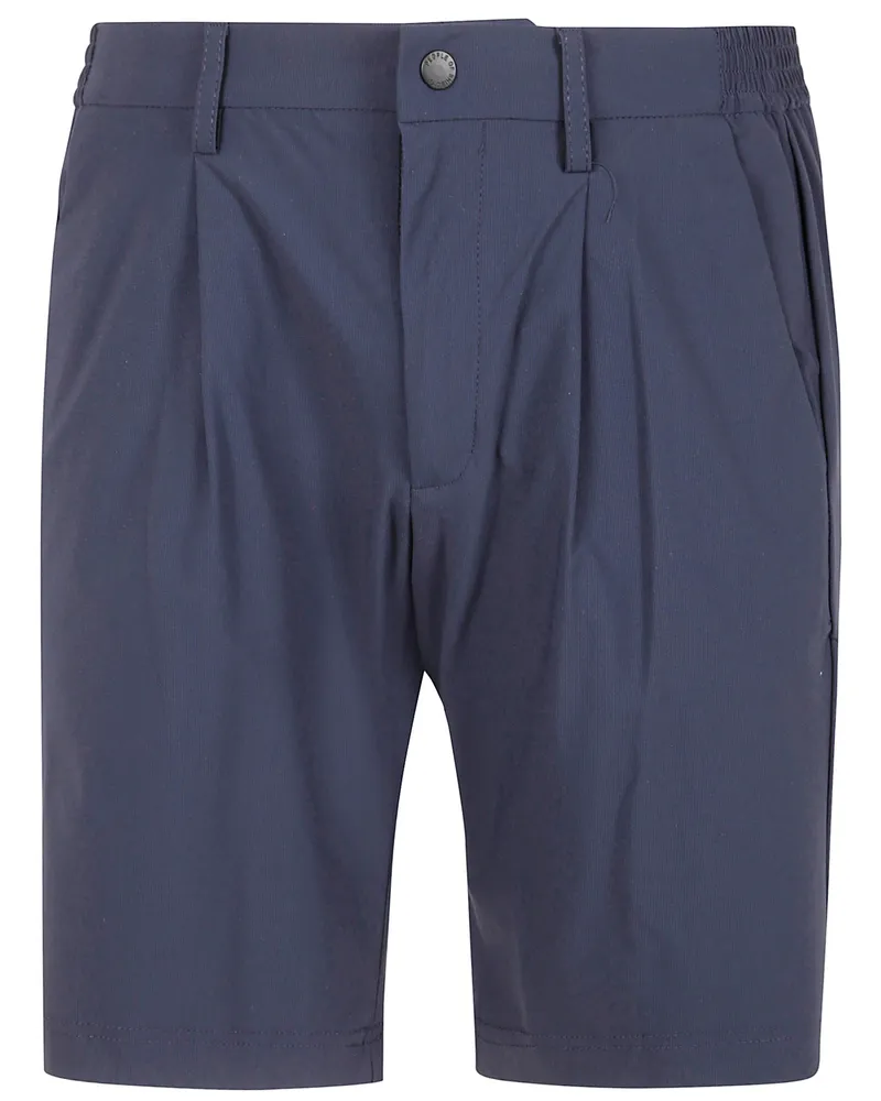 People of Shibuya Pants Bermuda Trousers Blue