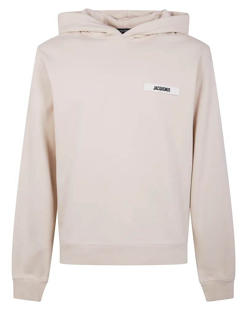 Jacquemus Le Hoodie" Gros Grain Beige