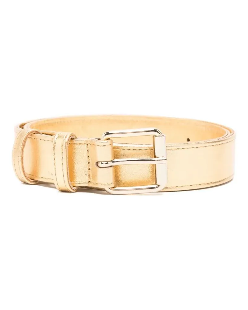Comme des Garçons Gold And Silver Belt Metallic