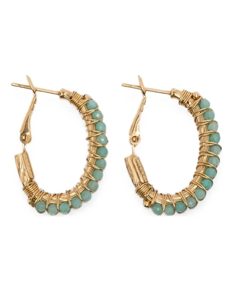 Gas Bijoux Orecchini Creole "Lyre Metallic