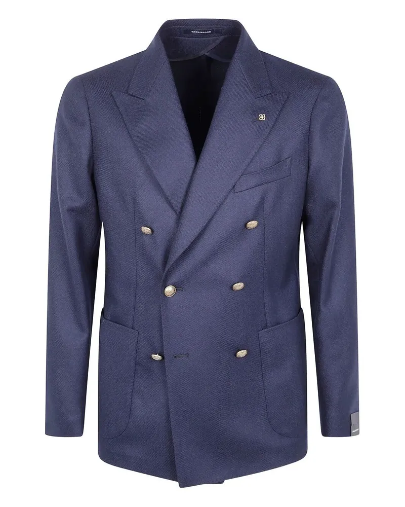 Tagliatore Man Jacket Blue